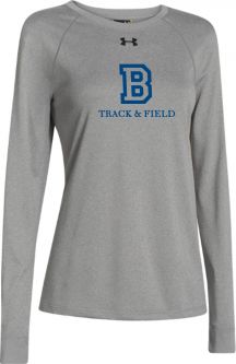 Women's Under Armour L/S Locker Shirt, True Grey Heather
